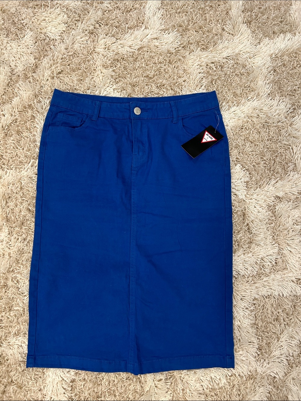 Be Girl Blue Denim Skirt XL L